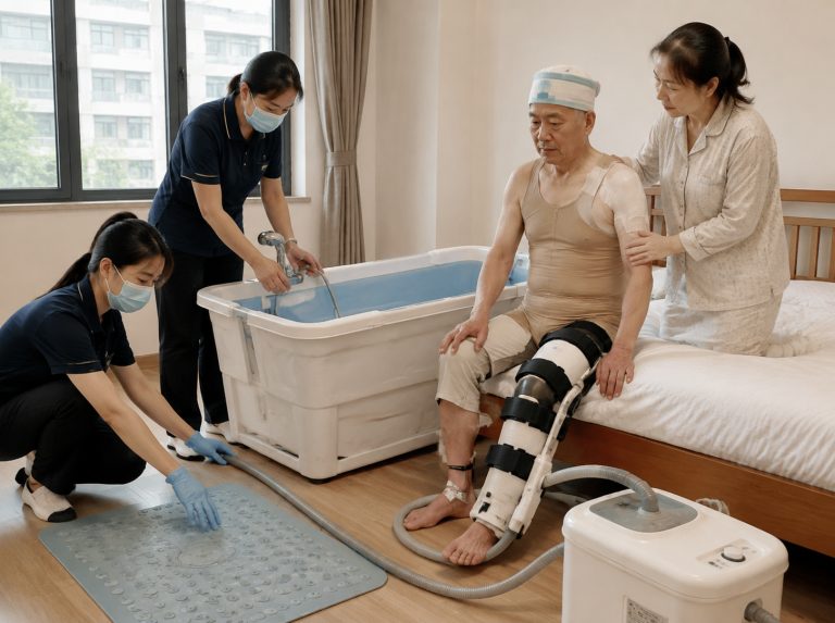 灌南县术后康复居家助浴服务